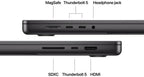 Apple 2024 MacBook Pro with Apple M4 Max Chip (16-inch, 48GB RAM, 1TB SSD Storage) (QWERTY English) Space Black（Refurbished）