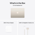 （Refurbished）Apple 2025 MacBook Air with Apple M4 Chip, 13-inch, 16GB RAM, 256GB SSD Storage, Starlight (Renewed)